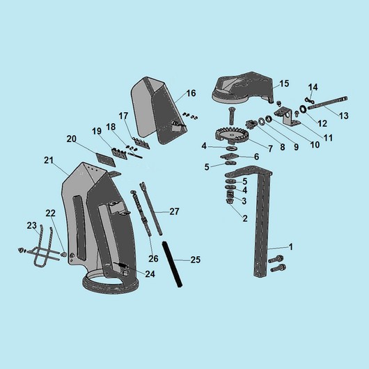 Желоб выброса снега Champion ST662E